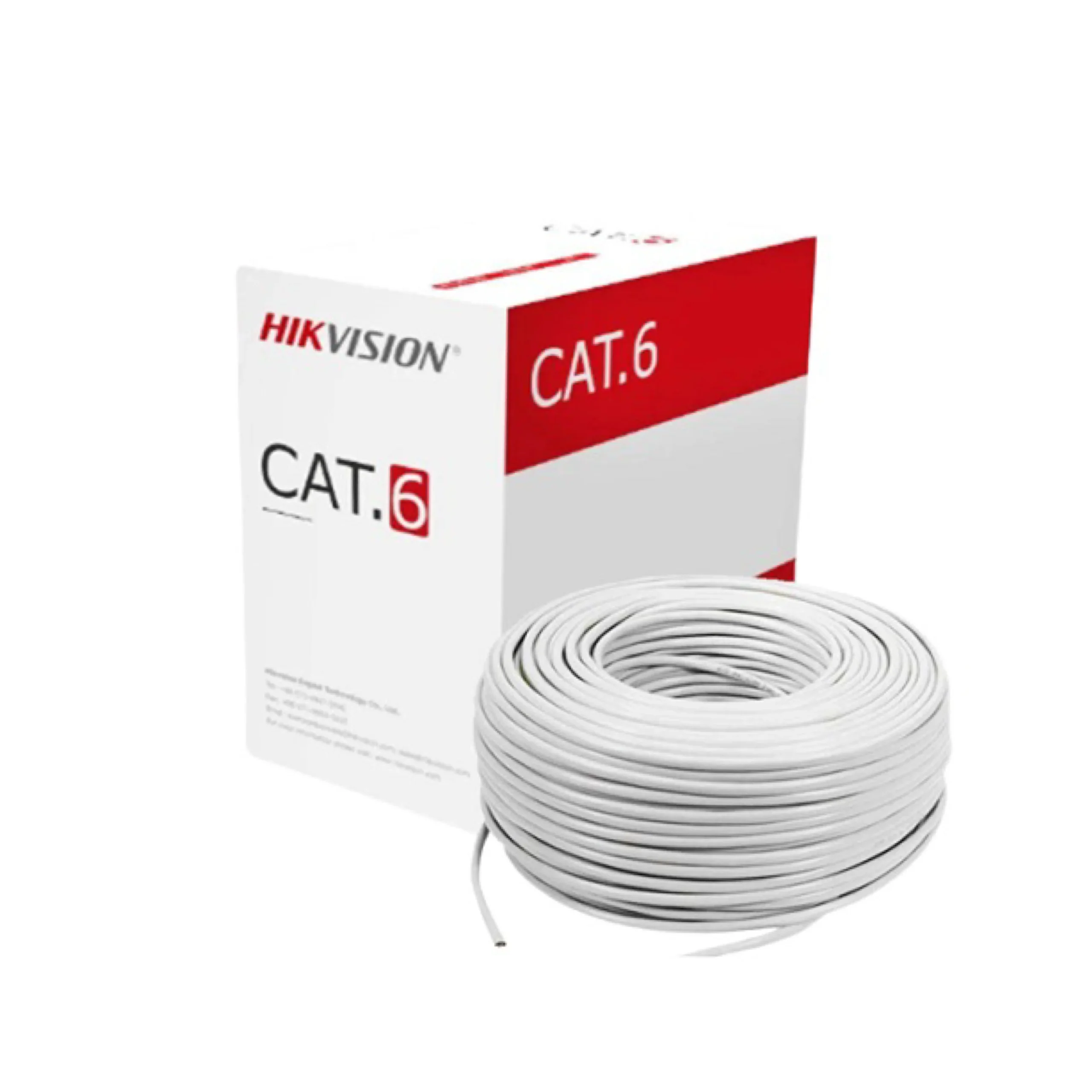 E4BB25CD-E596-4EE7-8C3B-441ABD123F4B Hikvision 305m CAT6 UTP Network Cable (CCA,0.565 mm) - Image 1